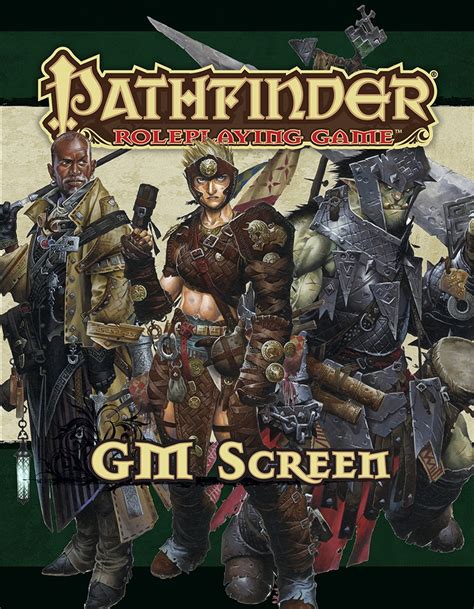 Pathfinder Roleplaying Game Gm Screen—alternate Cover 2 Ogl