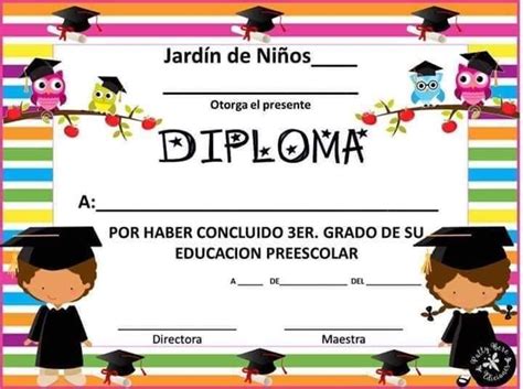 Ricardo Andre Ramirez Ramirez Diploma De Escuela Diploma Preescolar
