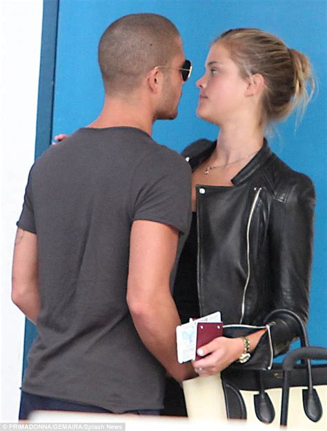 The Wanted S Max George And Nina Agdal Farewell Luxurious Barbados