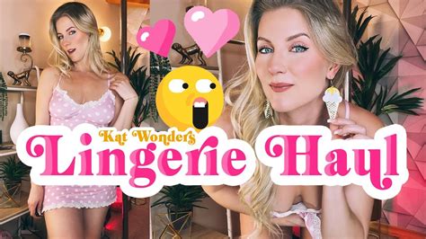 Hot And Spicy Lingerie Haul W Kat Wonders New Sugar Thrillz Youtube