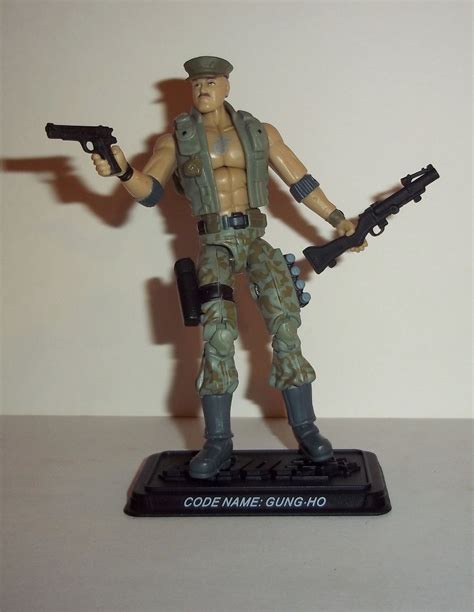 Gi Joe Gung Ho 2007 V19 No Ancor On Hat Version 25th Anniversary Nofc