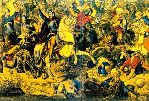 Above The Battle Of Kosovo 1389 The Ottoman Turks Who Outnumbered