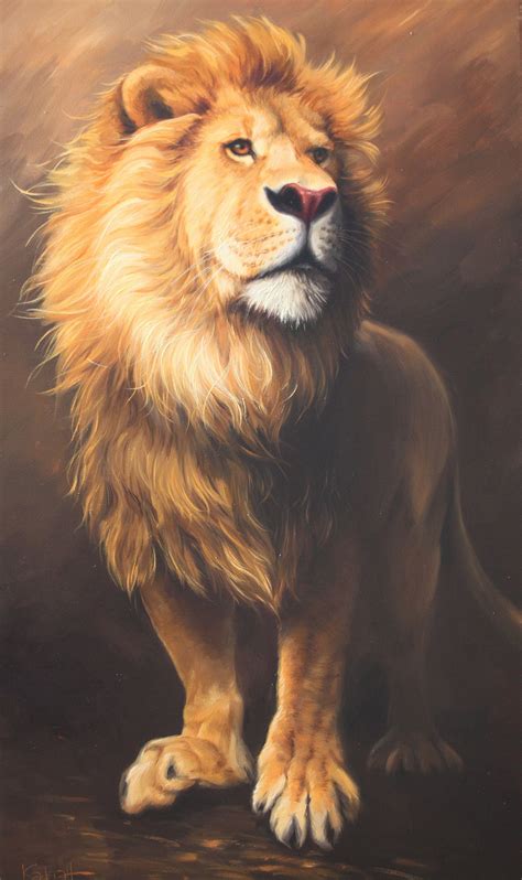 Lion Art Painting Ubicaciondepersonascdmxgobmx