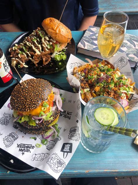 When watching movies, studying, working on projects late at night, and reading a book, junk food has always been a buddy that people relied on. vegan junk food bar amsterdam - Bake with Shivesh