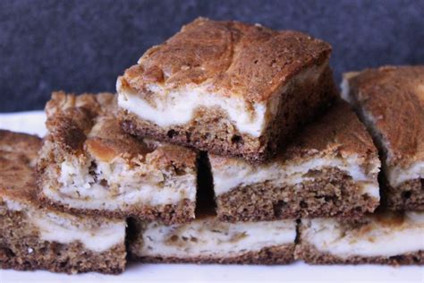 Gingerbread Cheesecake Brownies Baked Broiled And Basted