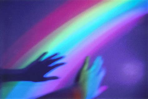 Rainbow Hand Rainbow Aesthetic Alien Aesthetic Rainbow