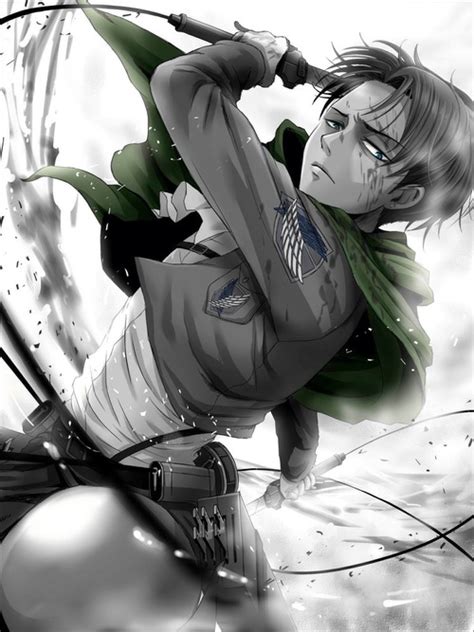 Levi ackerman eren e levi levi mikasa attack on titan fanart attack on titan levi hot anime guys anime boys anime boyfriend ereri. Levi - Shingeki no Kyojin (Attack on titan) Fan Art ...