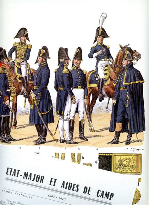 Rousselot Lucien État Major Et Aides De Camp 1803 1815