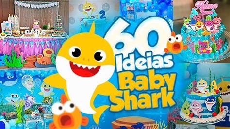 Terima kasih byk ya pn aini. 60 Ideias para Festa Baby Shark | Ideias para festas ...
