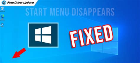 Start Menu Disappears In Windows 10 8 7 Fixed