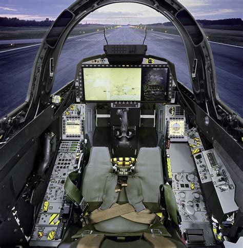 Saab Jas 39e Gripen Cockpit Raviation