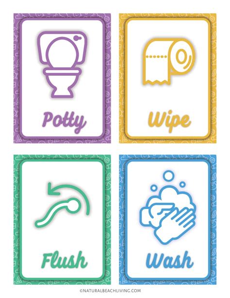 Potty Training Visual Schedule Printable Free Printable Templates