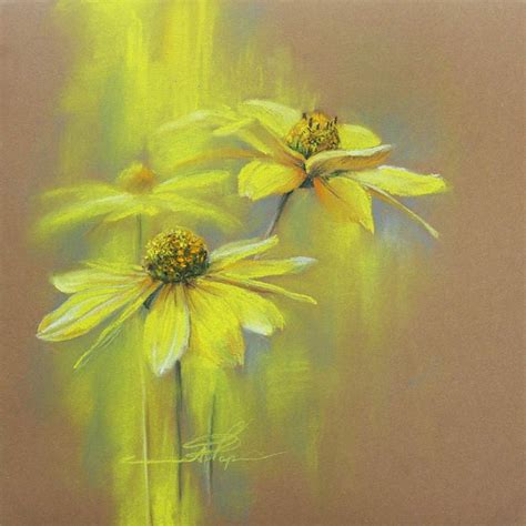 Paintings The Beauty Of Flowers With Soft Pastels Trendy Art Ideas