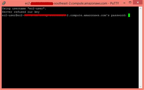 Ssh Connecting Aws From Windows Error Using Username Ec2 User
