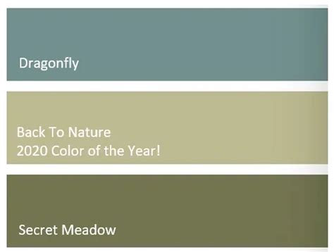 Back To Nature Behr Unveils New Colors For 2020 Interior Design