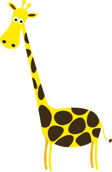 Cartoon Giraffe Clip Art 118464 Free Svg Download 4 Vector