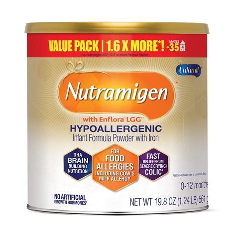 All states include a test for galactosemia in routine newborn screening after birth. Enfamil Nutramigen Infant Formula - Hypoallergenic ...