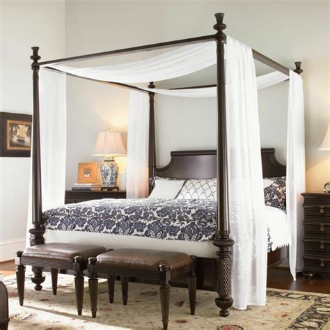 This stunning classic four poster bed is luxurious and modern, crafted by hand from the finest scandinavian wood. 20 Of The Most Beautiful Canopy Bed Curtains - Housely