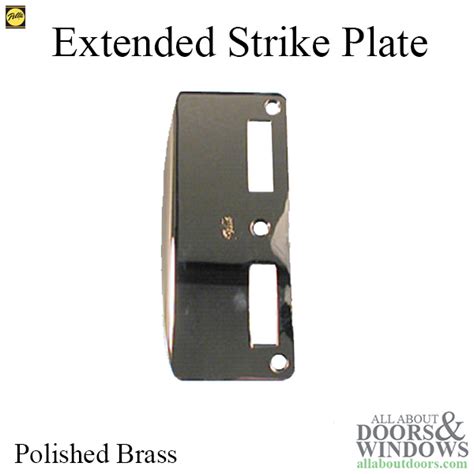 Pella Extended Latch And Deadbolt Strike Plate