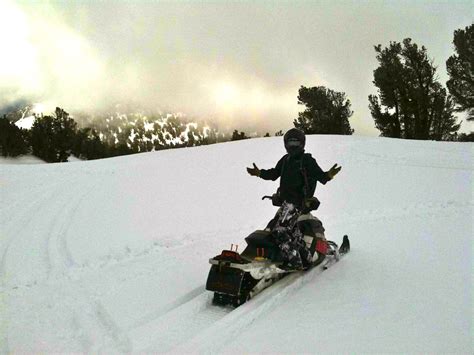 Ideal Snow Conditions For Sledding Off Mt Rose Unofficial Networks