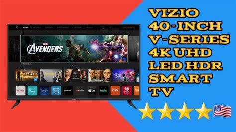 Vizio 40 Inch V Series 4k Uhd Led Hdr Smart Tv Smart Tv Vizio Tv