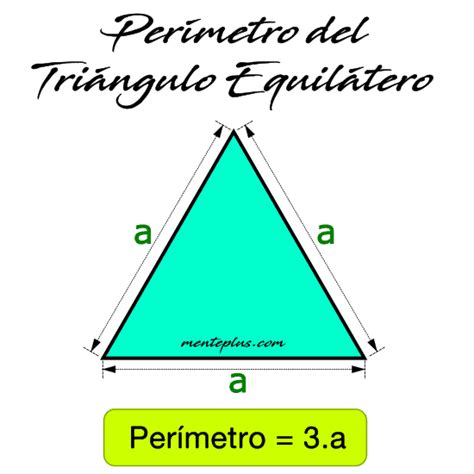 💥 Triángulo Equilátero【definición Características Perímetro Y Área】