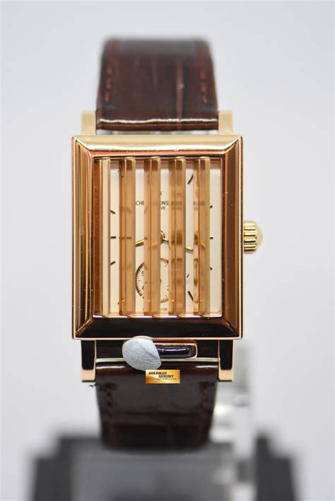 Vacheron Constantin Jalousie Shutter 18k Rose Gold Manual Winding 9100 Goldman Luxury