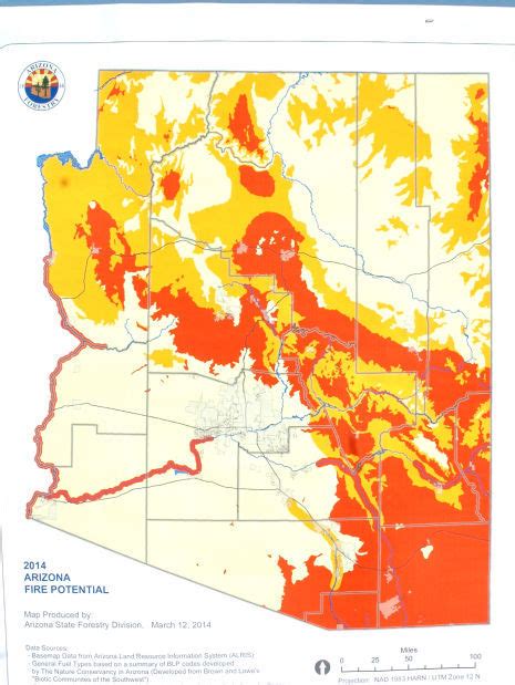 Wildfires In Arizona Map Draw E