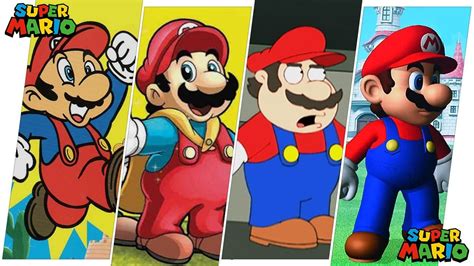 Mario Evolution In Movies Cartoons And Tv Youtube