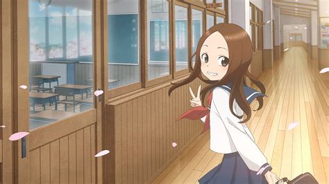A battle of wits, a contest of physical prowess, a test of courage—any strategy he employs to expose her weaknesses is to no avail. Karakai Jouzu no Takagi-san 2 1080p Eng Sub HEVC ...