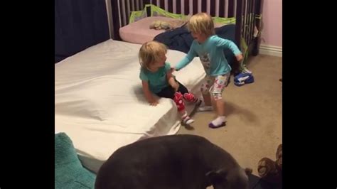 Identical Twin Toddlers Tickle Each Other Youtube