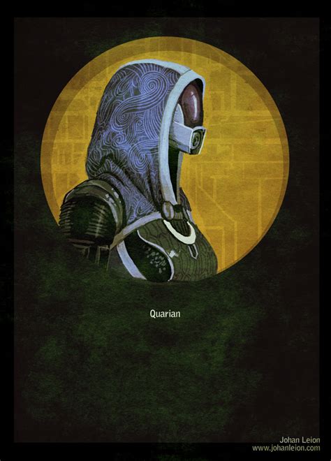 Mass Effect Poster Quarian By Johanleion On Deviantart