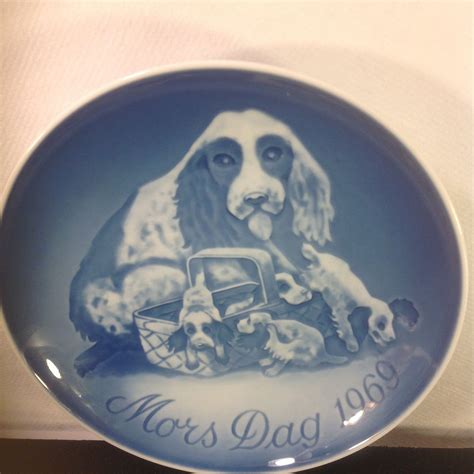 Mothers Day Plate From 1969 Bing And Grondahl 8000