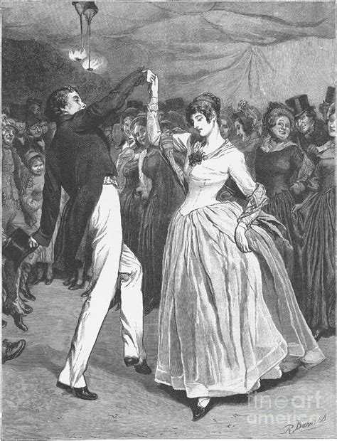 Dance 19th Century Photograph By Granger