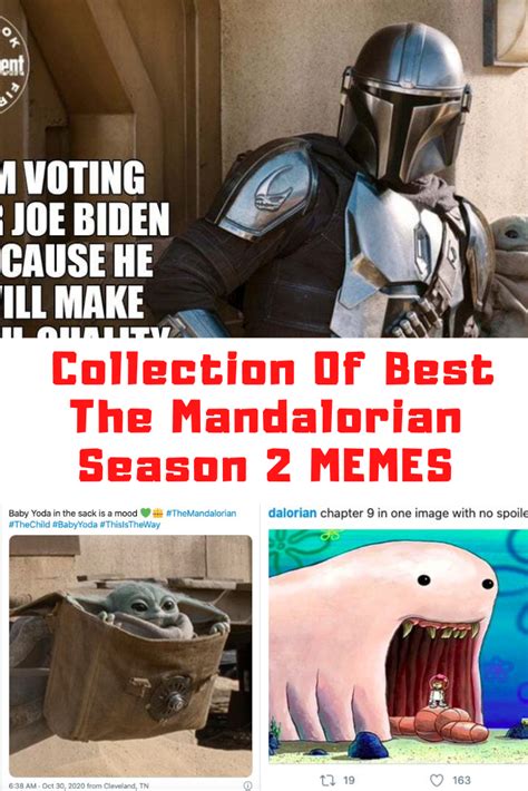 Collection Of The Mandalorian Baby Yoda Memes