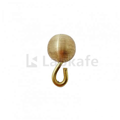 Bob With Hook Used In Simple Pendulum Experiment Brass Dia 18mm