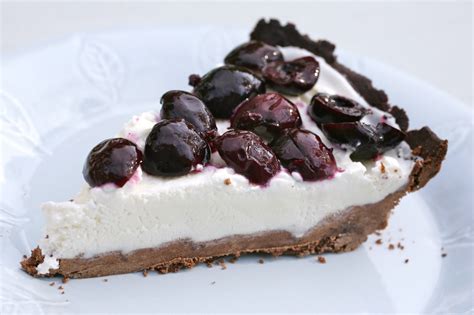 Bake It And Make It With Beth Roasted Cherry And Vanilla Ice Cream Pie With A Chocolate Crust
