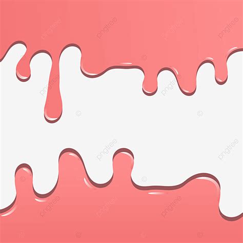 Dripping Melting Vector Hd Png Images Dripping Melting Strawberry Strawberry Dripping