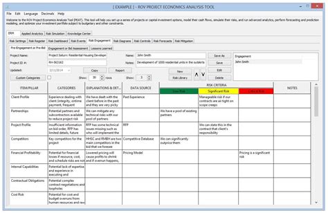 Iso 31000 Risk Register Template Excel How To Use The Risk Assessment