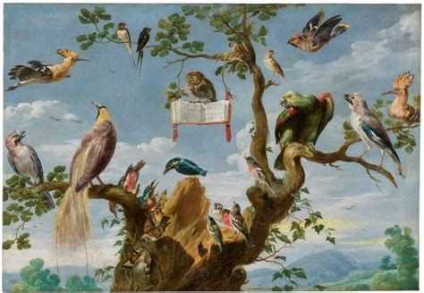 Concert Of Birds Frans Snyder Ca 1630 Framed Poster Print Canvas