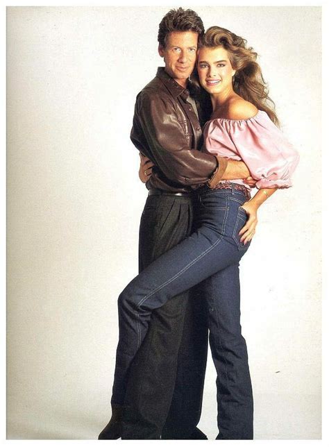 Calvin Klein And Brooke Shields In The 80s Guess Clothing Brooke