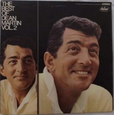 The very best of dean martin vol.2: Dean Martin Vinyl Record Albums