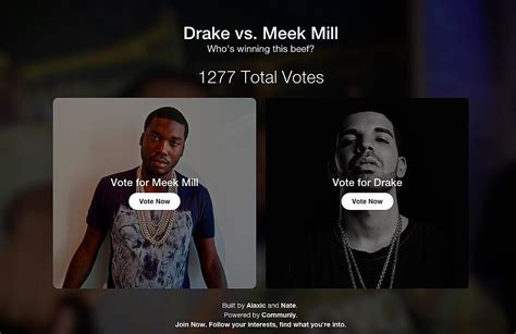 someone made a drake vs meek mill website xxl