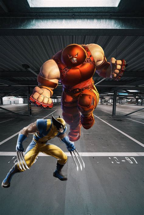 Wolverine Vs Juggernaut By Dreddzilla On Deviantart