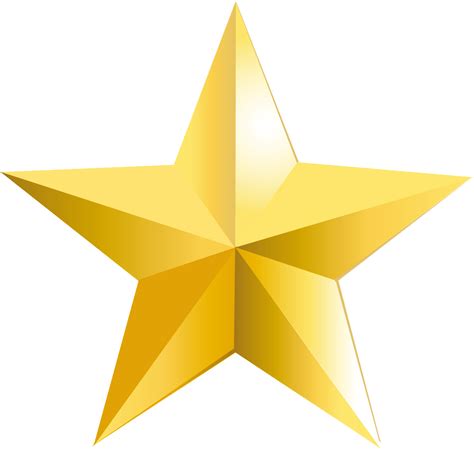 Yellow Star Transparent Background Hd Png Download Clipart Full Size