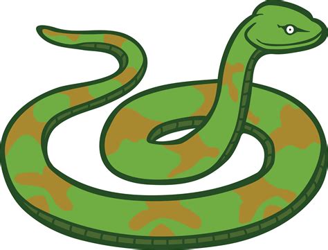 Main dessiné serpent sans couleur avec fond de fleurs. Free Clipart Of A snake