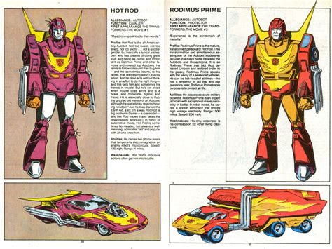 Hot Rod Rodimus Prime Transformers Energon Transformers Artwork