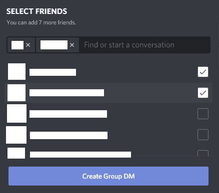 Tap change name and photo the change name and photo option is in blue text under the group icons and names of the people on the thread. How to Set up a Group DM in Discord - Technipages