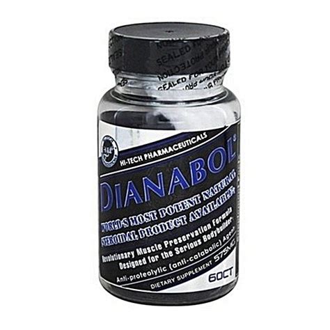 Hi Tech Pharmaceuticals Dianabol 60 Caps Bodyshockpro