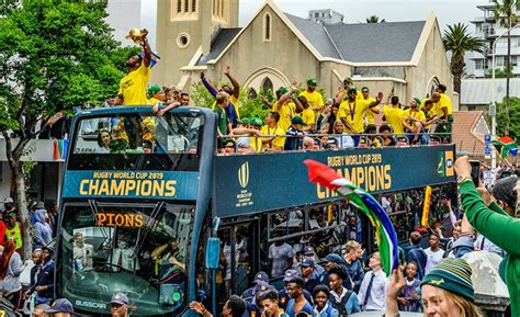 Springbok World Cup Trophy Tour Arrives In Cape Town Today Route And